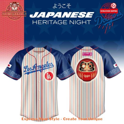 Los Angeles Dodgers Japanese Heritage Night Jersey