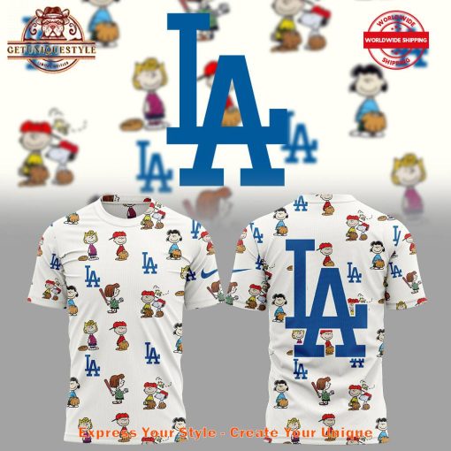 Los Angeles Dodgers Peanuts 75th Anniversary Shirt Collection