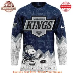 Los Angeles Kings Anniversary of Peanuts Jersey