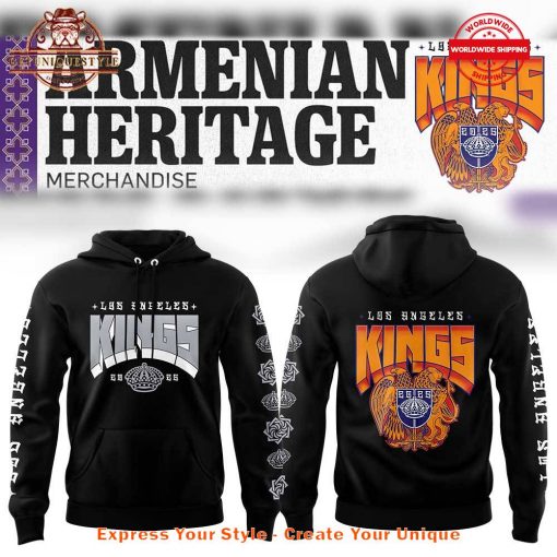 Los Angeles Kings Armenian Heritage Night Hoodie