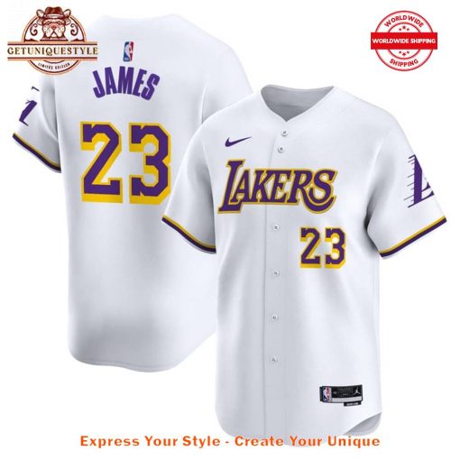 Los Angeles Lakers 2025 Limited Edition Baseball Jersey