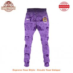 Los Angeles Lakers One Piece Night Limited Edition Purple Hoodie