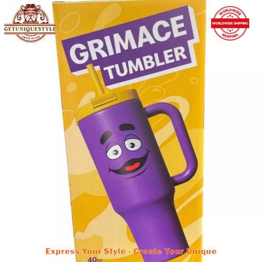 McDonald’s 2025 AU Exclusive Grimace 40oz Stanley Tumbler