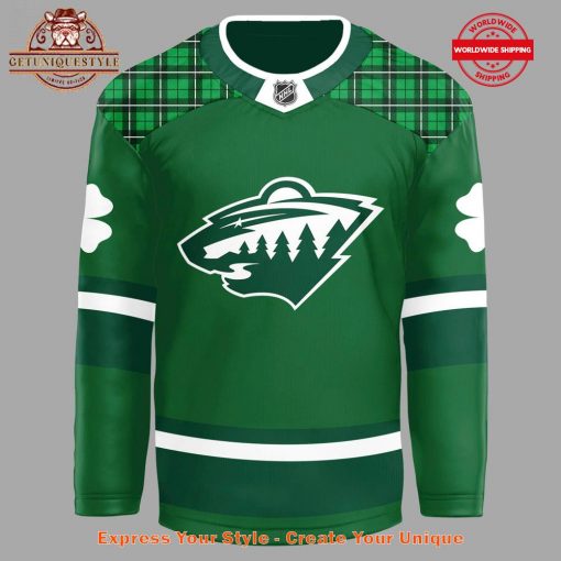 Minnesota Wild St Patrick’s Day Limited Edition Jersey