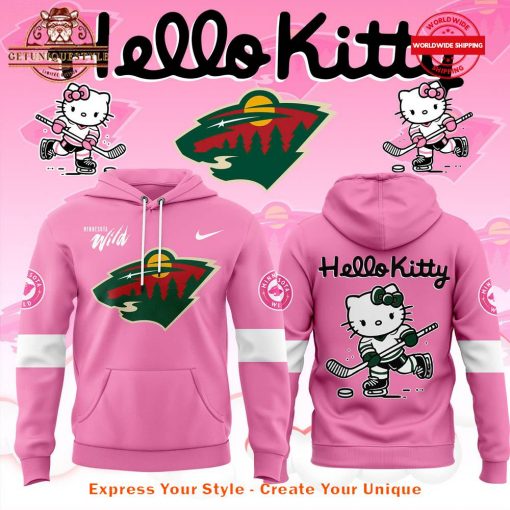 Minnesota Wild x Hello Kitty Night Hoodie