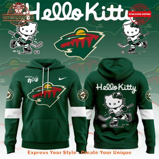 Minnesota Wild x Hello Kitty Night Hoodie