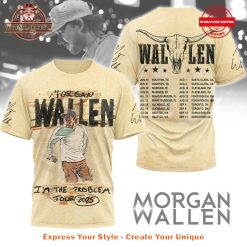 Morgan Wallen I’m The Problem Tour 2025 Merch Collection