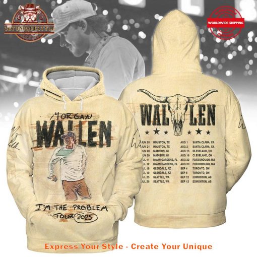 Morgan Wallen I’m The Problem Tour 2025 Merch Collection