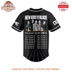 NKOTB The Right Stuff 2025 Baseball Jersey