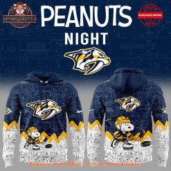 Nashville Predators Anniversary of Peanuts Hoodie