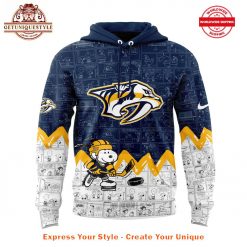 Nashville Predators Anniversary of Peanuts Hoodie