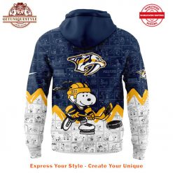 Nashville Predators Anniversary of Peanuts Hoodie