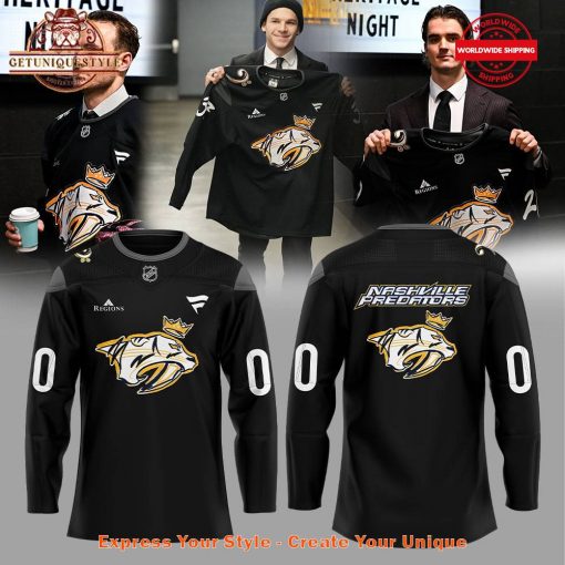 Nashville Predators Black Music Heritage Night Custom Jersey