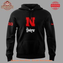 Nebraska Cornhuskers RIP Greg Sharpe Voice of the Huskers Hoodie