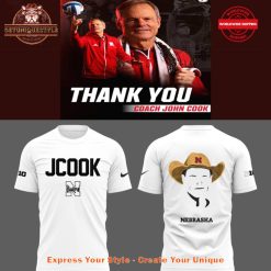 Nebraska Cornhuskers Thank You Coach John Cook Collection