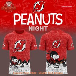 New Jersey Devils Anniversary of Peanuts Shirt Collection