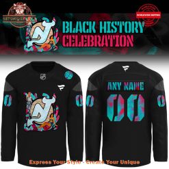 New Jersey Devils Black History Limited Edition Jersey