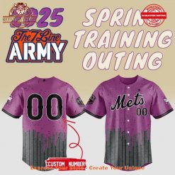 New York Mets The 7 Line Army 2025 Baseball Jersey