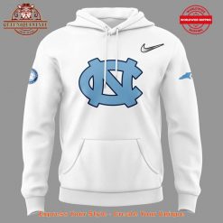 North Carolina Tar Heels Softball 2025 All White Hoodie