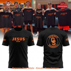 Oklahoma State Cowboys Baseball Jesus Won Shirt Collection