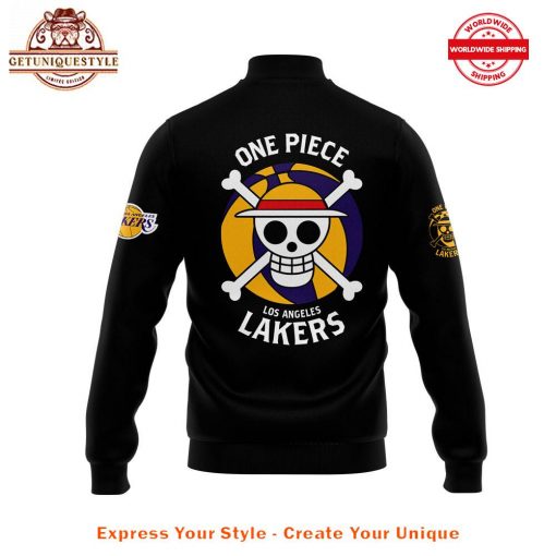 One Piece Lakers Game Night Collab Bomber Jacket