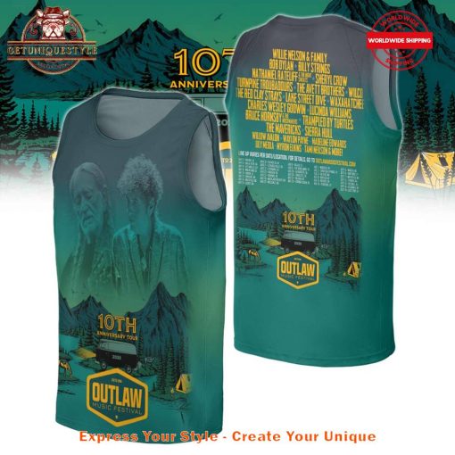 Outlaw Music Festival 10th Anniversary Tour Merch Collection