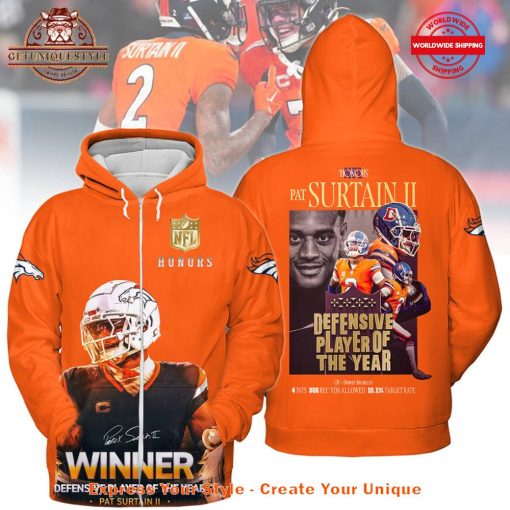 Patrick Surtain Defensive Player Of The Year Merch Collection