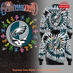 Philadelphia Eagles Grateful Dead 2025 Limited Sweatshirt