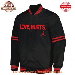 Philadelphia Eagles Love Hurts No One Likes Us Baseball Jacket