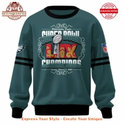 Philadelphia Eagles NFL Super Bowl LIX Champions Limited Edition Sweatshirt