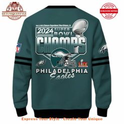 Philadelphia Eagles NFL Super Bowl LIX Champions Limited Edition Sweatshirt