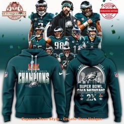 Philadelphia Eagles Super Bowl 2X Limited Edition Hoodie