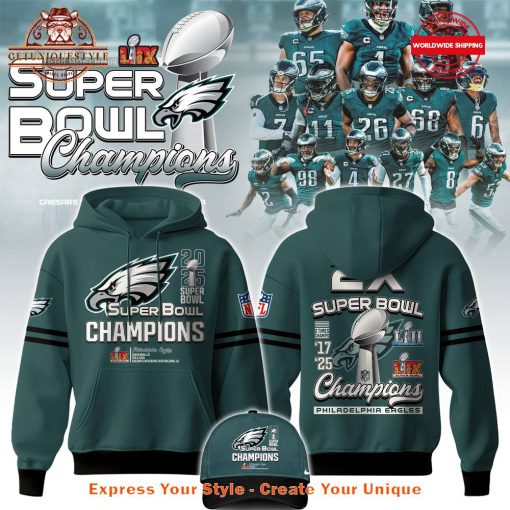 Philadelphia Eagles Super Bowl 2x Champions Shirt Collection