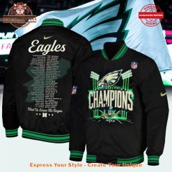 Philadelphia Eagles Super Bowl LIX Champions Bomber Jacket