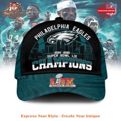 Philadelphia Eagles Super Bowl LIX Champions Classic Cap