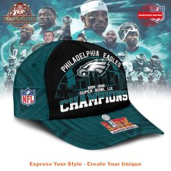 Philadelphia Eagles Super Bowl LIX Champions Classic Cap