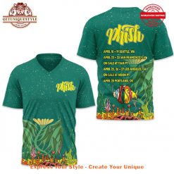 Phish Summer Tour 2025 Schedule List Shirt Collection