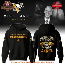 Pittsburgh Penguins Mike Lange Honoring The Legend Hoodie