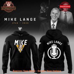 Pittsburgh Penguins Mike Lange Voice of the Penguins Black Hoodie