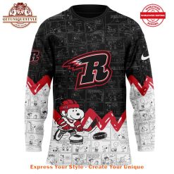 Rapid City Rush 75th Anniversary of Peanuts Jersey