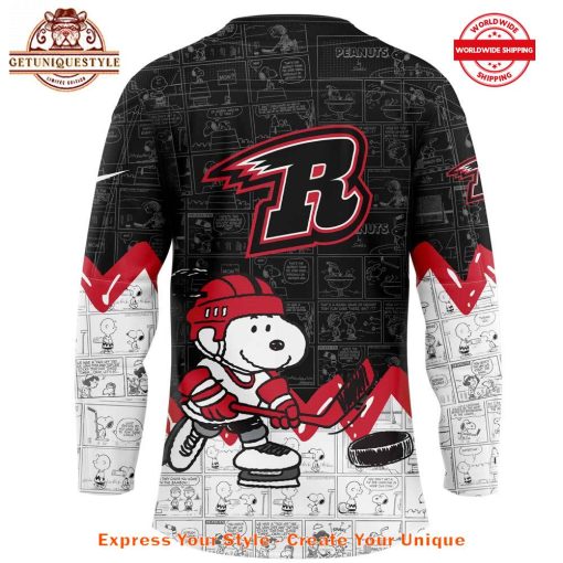 Rapid City Rush 75th Anniversary of Peanuts Jersey