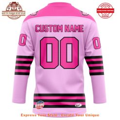 Reading Royals Pink in the Rink 2025 Jersey