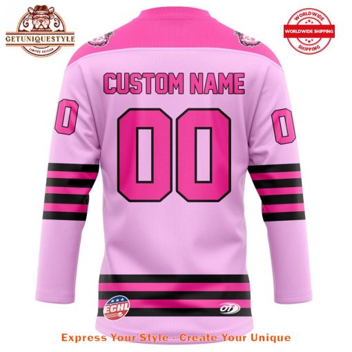 Reading Royals Pink in the Rink 2025 Jersey