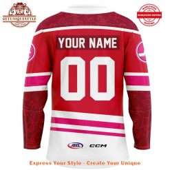 Rochester Americans Red Threads Custom Hockey Jersey