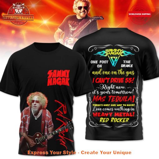 Sammy Hagar Heavy Metal Limited Edition Shirt