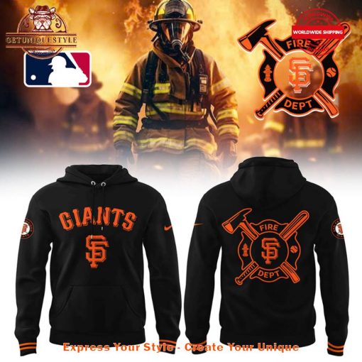 San Francisco Giants Firefighter Appreciation Night Hoodie