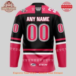 San Jose Barracuda Pink in the Rink Custom Jersey