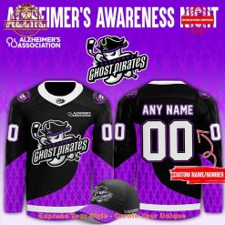 Savannah Ghost Pirates Alzheimer’s Awareness Night Jersey