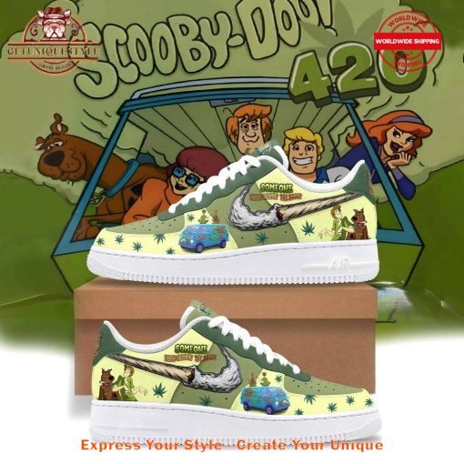 Scooby-Doo 420 Someone Pass Shaggy The Baggy Air Force 1