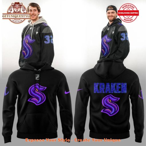 Seattle Kraken Black Hockey History Night Merch Collection